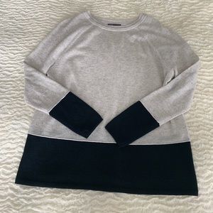 Vince colorblock cashmere sweater size Small